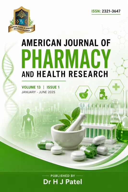 Cover image for UV-VISIBLE SPECTROPHOTOMETRIC METHOD FOR QUANTITATIVE ESTIMATION OF SULFAMETHOXAZOLE IN PHARMACEUTICAL DOSAGE FORM